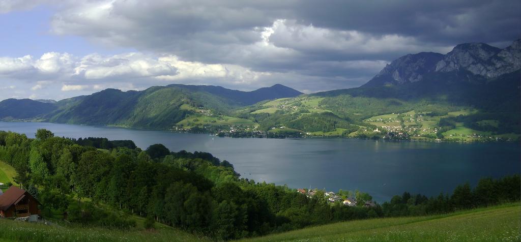 Ferienhof Margarethengut Vila Unterach am Attersee Exterior foto