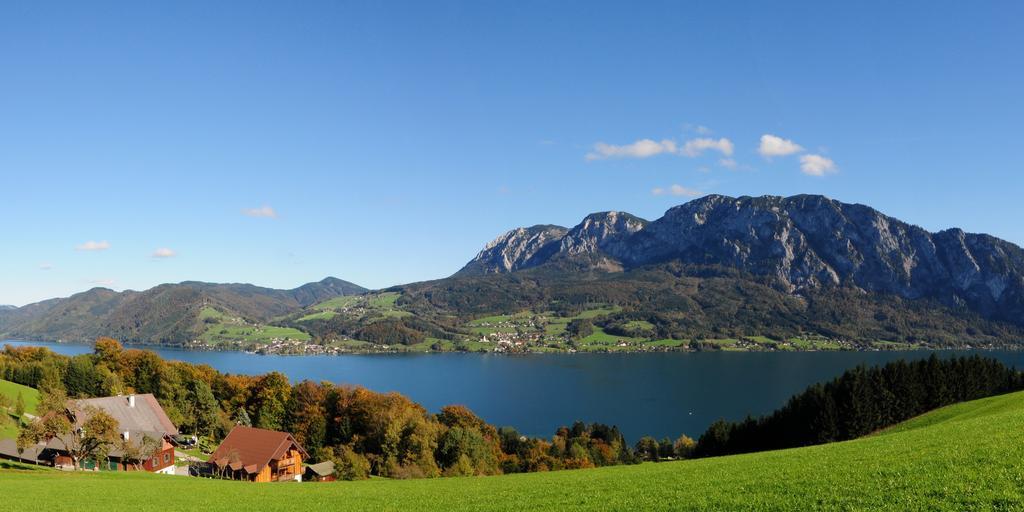 Ferienhof Margarethengut Vila Unterach am Attersee Exterior foto