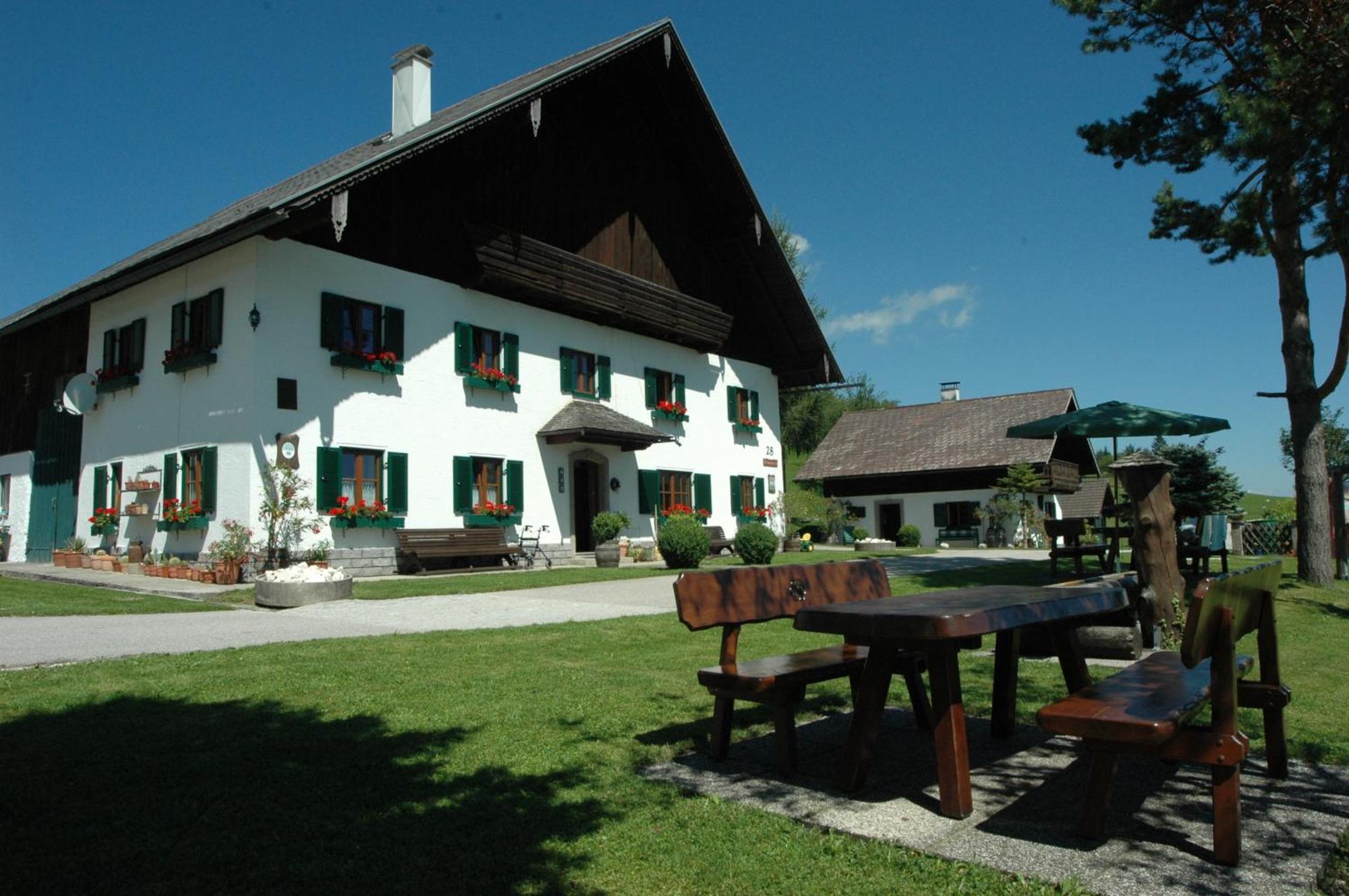 Ferienhof Margarethengut Vila Unterach am Attersee Exterior foto