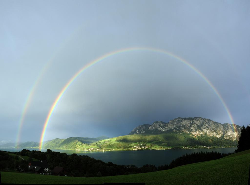 Ferienhof Margarethengut Vila Unterach am Attersee Exterior foto