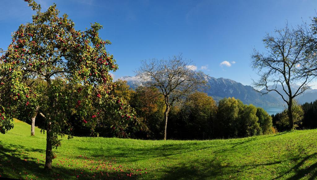 Ferienhof Margarethengut Vila Unterach am Attersee Exterior foto