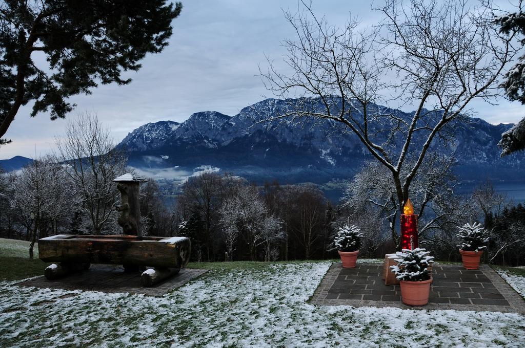 Ferienhof Margarethengut Vila Unterach am Attersee Exterior foto