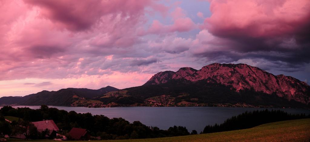 Ferienhof Margarethengut Vila Unterach am Attersee Exterior foto