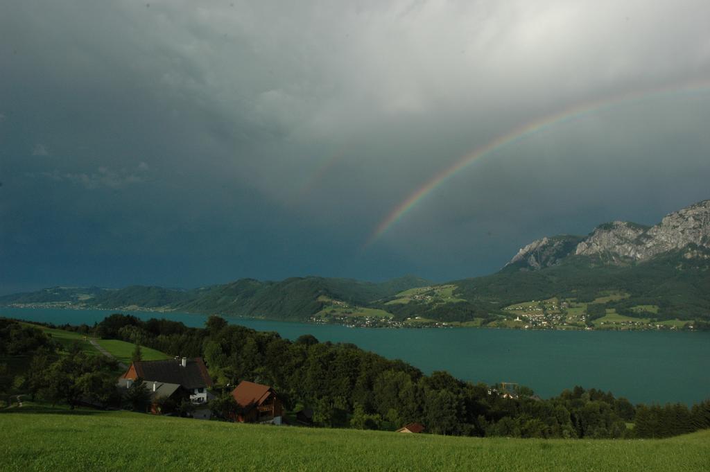 Ferienhof Margarethengut Vila Unterach am Attersee Exterior foto