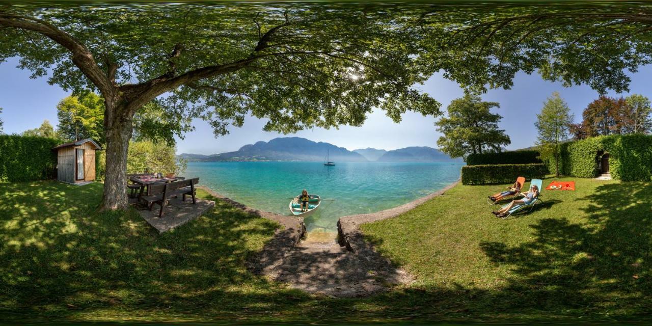 Ferienhof Margarethengut Vila Unterach am Attersee Exterior foto