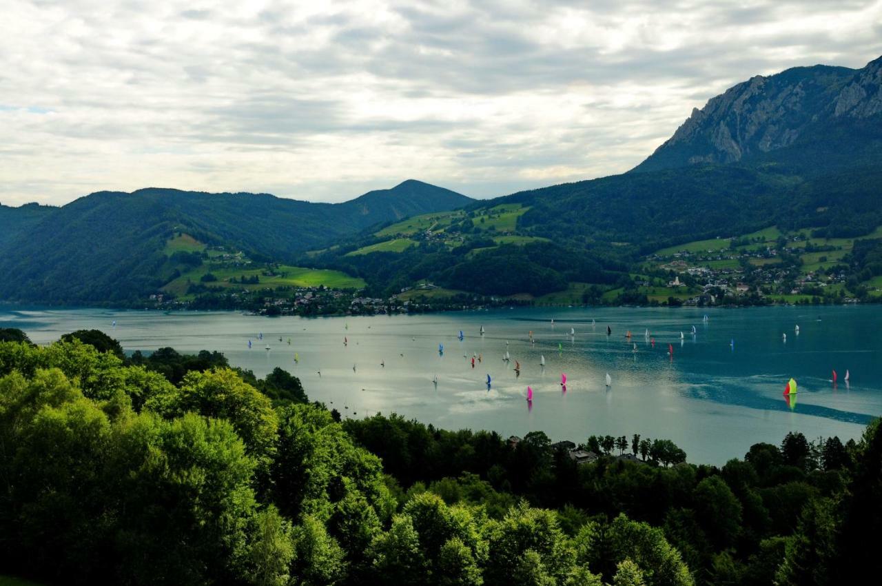 Ferienhof Margarethengut Vila Unterach am Attersee Exterior foto