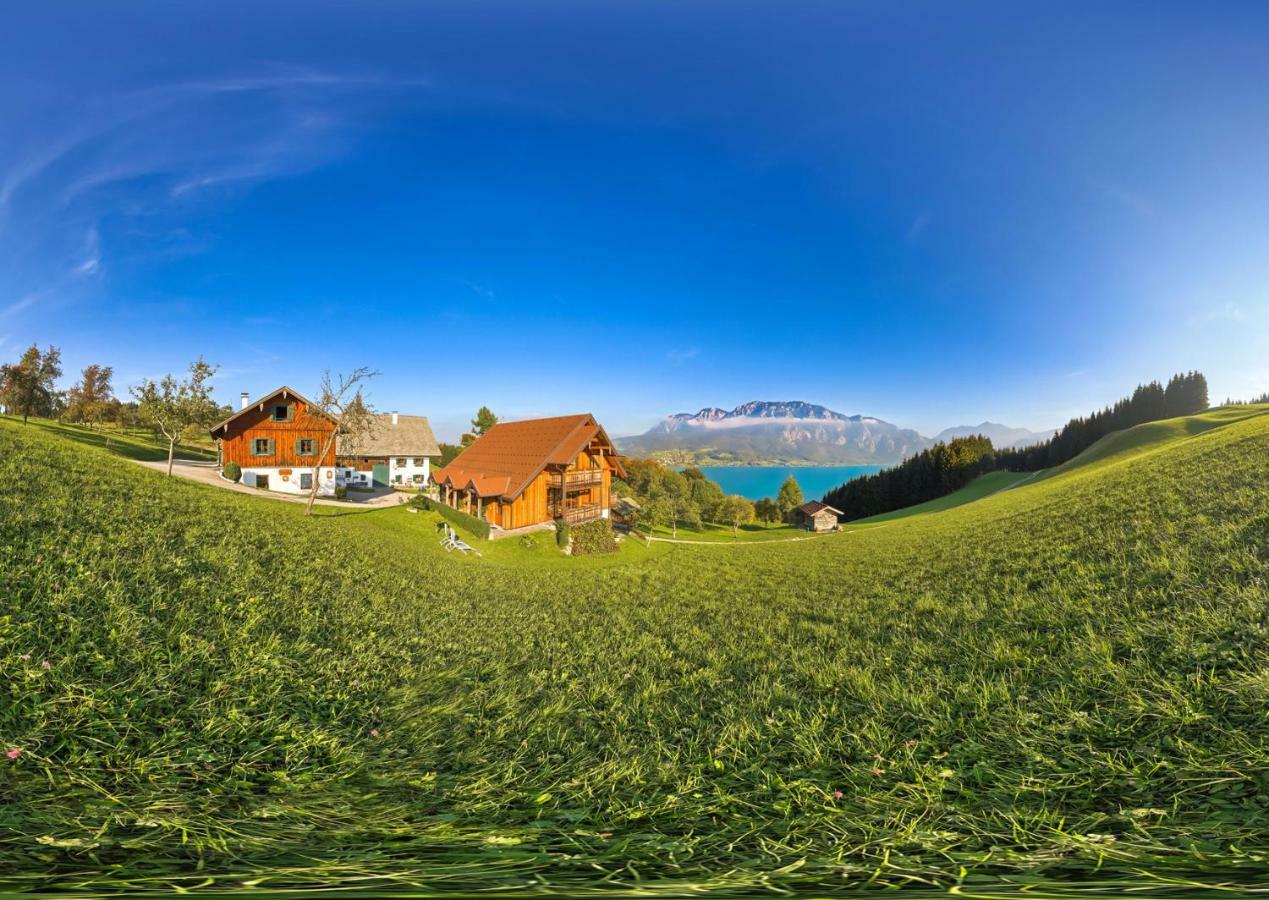 Ferienhof Margarethengut Vila Unterach am Attersee Exterior foto